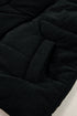 Corduroy Stand-Collar Zip-Front Quilted Puffer Vest